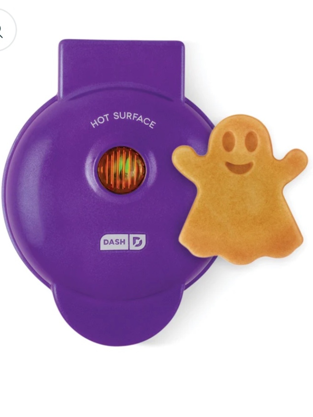 DASH NWT ghost mini waffle maker